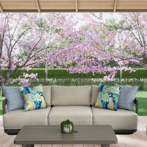 Florida 3 Pce Aluminium Sofa Lounge Setting - Image 11