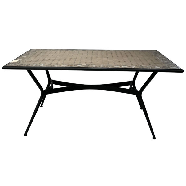 Algiers 160x90cm Mosaic Dining Table - Image 3
