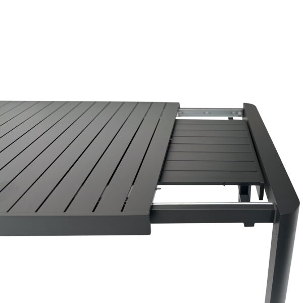 Azura 195cm to 255cm Aluminium Extension Dining Table - Image 4