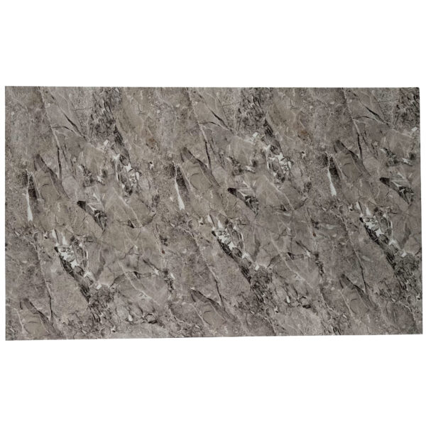 Carrara 150cmx90cm Faux Grey Marble Stone Dining Table - Image 6
