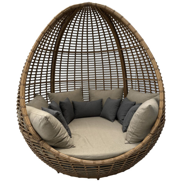 Cocoon Cane Wicker Daybed