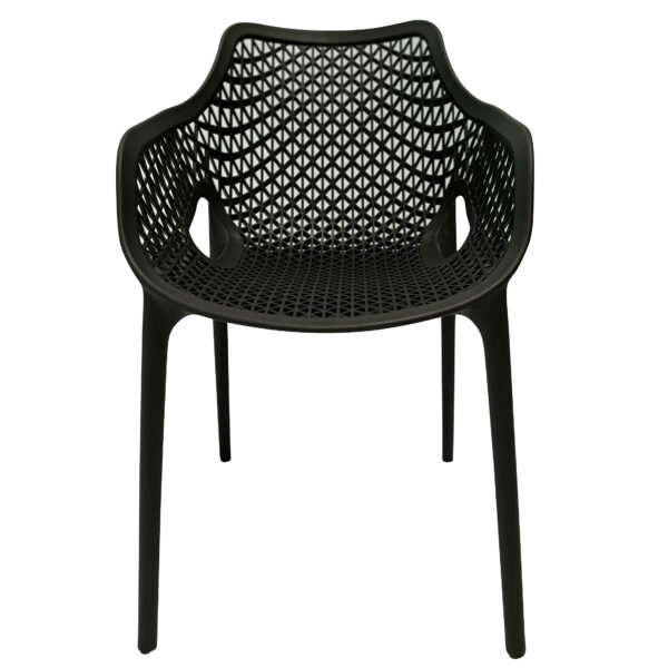 Cuba Resin Armed Dining Chair - Image 4