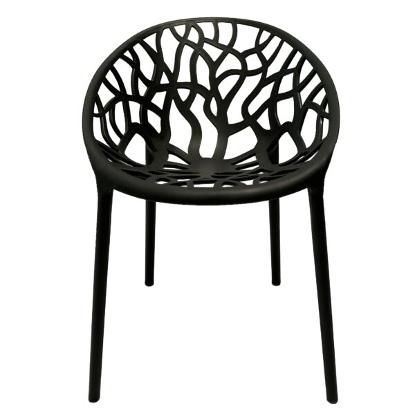 Forest Armless Tub Dining Chair - Image 3