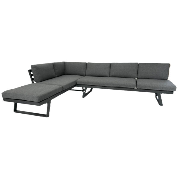 Mahini 3 pce Aluminium Corner Sofa Setting - Image 6
