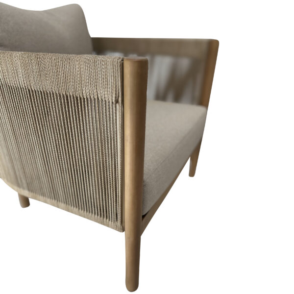 Marche 5pce Timber Sofa Lounge Setting - Image 3