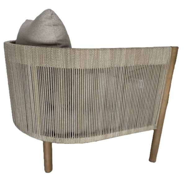 Marche 5pce Timber Sofa Lounge Setting - Image 7
