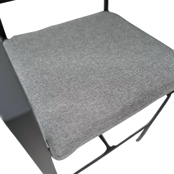 Reno Aluminium Armed Bar Chair - Image 3