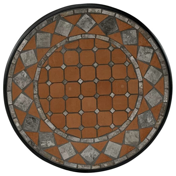 Tangiers 60cm round Mosaic Balcony Table - Image 3