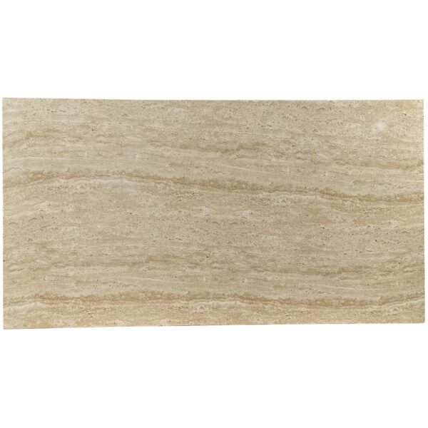 Travertino 130x70cm Faux Travertine Stone Coffee Table - Image 3