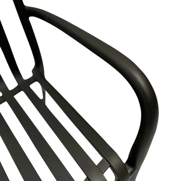 Trento Resin Armed Dining Chair - Image 2