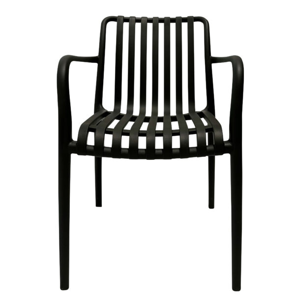Trento Resin Armed Dining Chair - Image 3