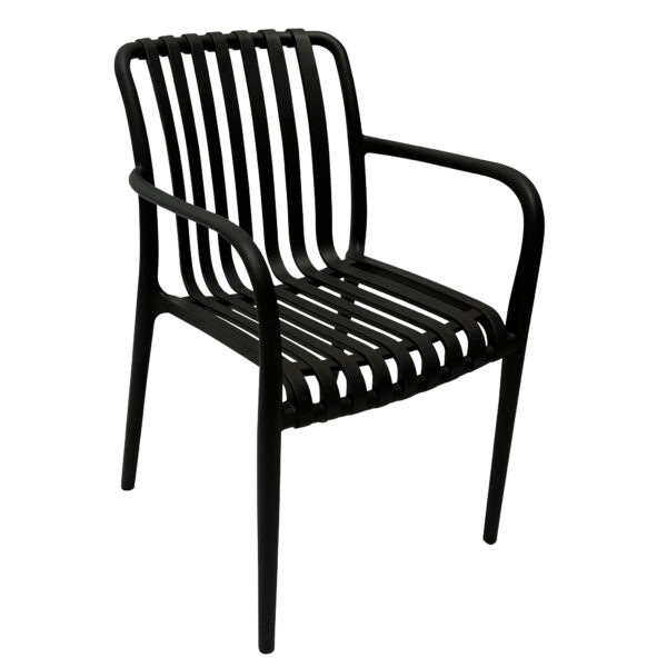 Trento Resin Armed Dining Chair