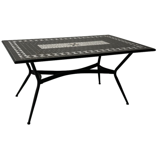 Tunis 160x90cm Mosaic Dining Table - Image 3