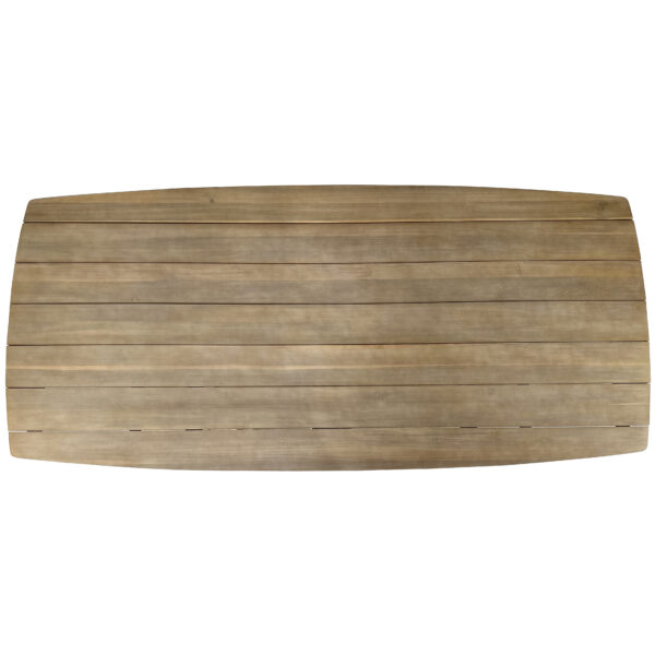Zeus 260cmx120cm Acacia Timber Dining Table - Image 6