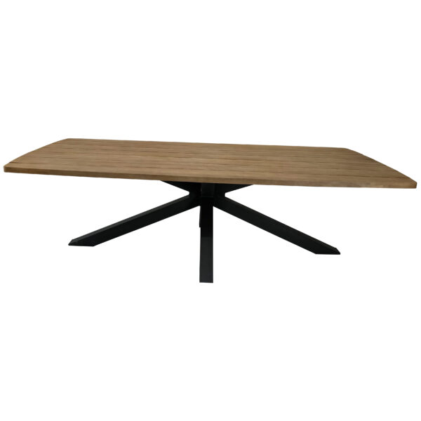 Zeus 260cmx120cm Acacia Timber Dining Table - Image 2