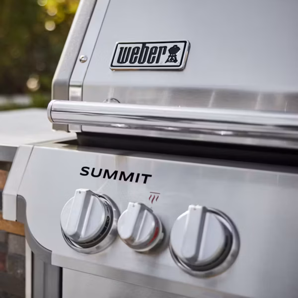 Summit® SB38 Gas Barbecue Stainless Steel - Image 10