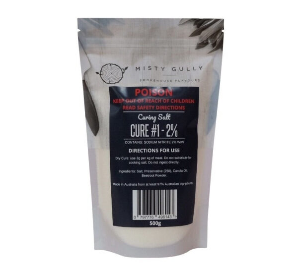 Misty Gully – Curing Salt #1 2%